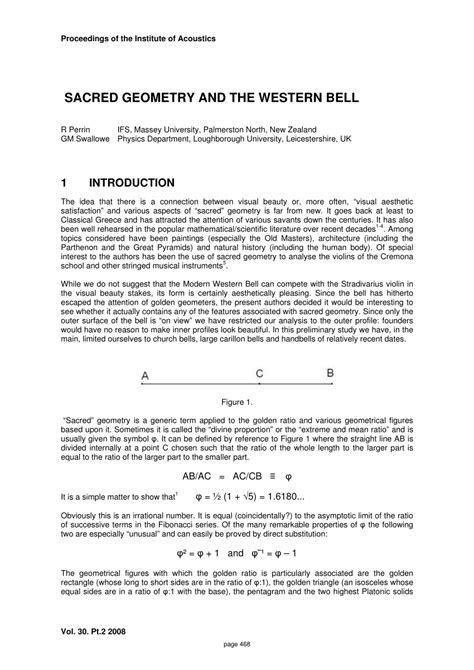 (PDF) Sacred geometry and the english church bell.